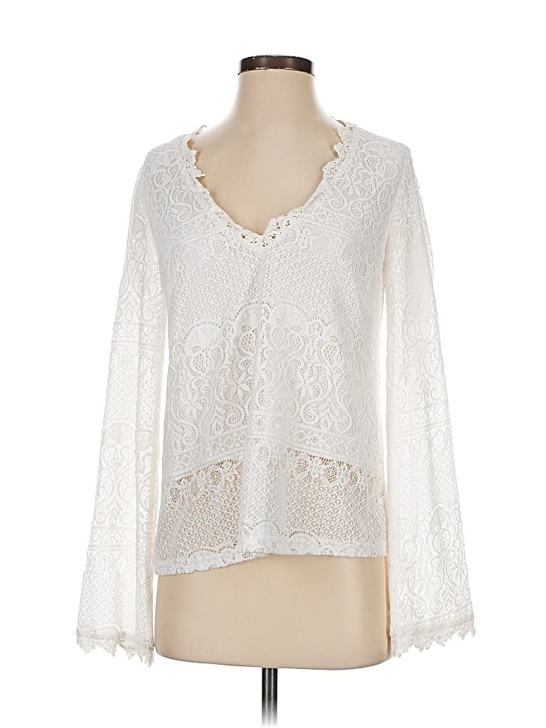 Pre-owned 4si3nna Long Sleeve T-shirt In White