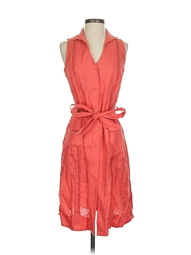 Pre-owned Assorted Brands Casual Dress In Orange