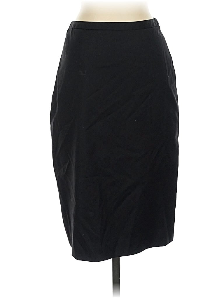 Pre-owned Brooks Brothers Formal Skirt In Black