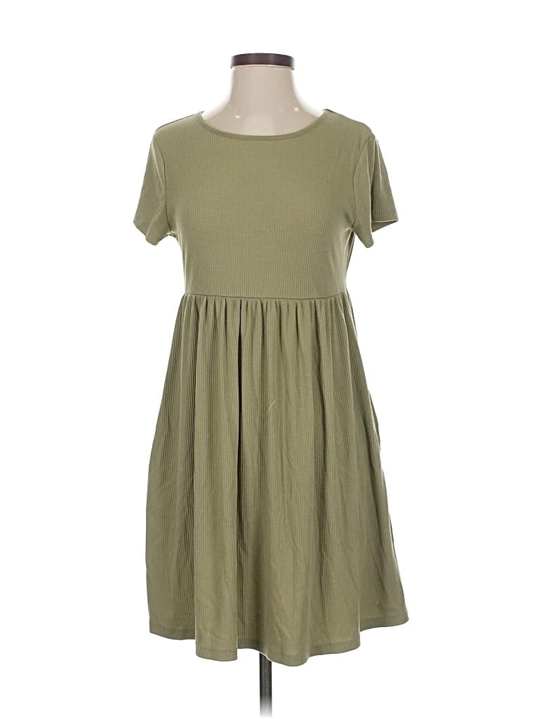 Pre-owned Wild Fable Casual Dress In Green
