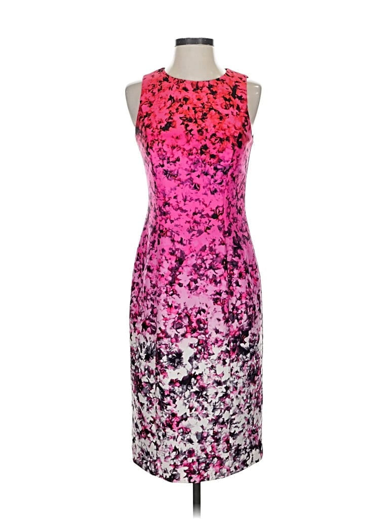 Pre-owned Vince Camuto Cocktail Dress In Pink