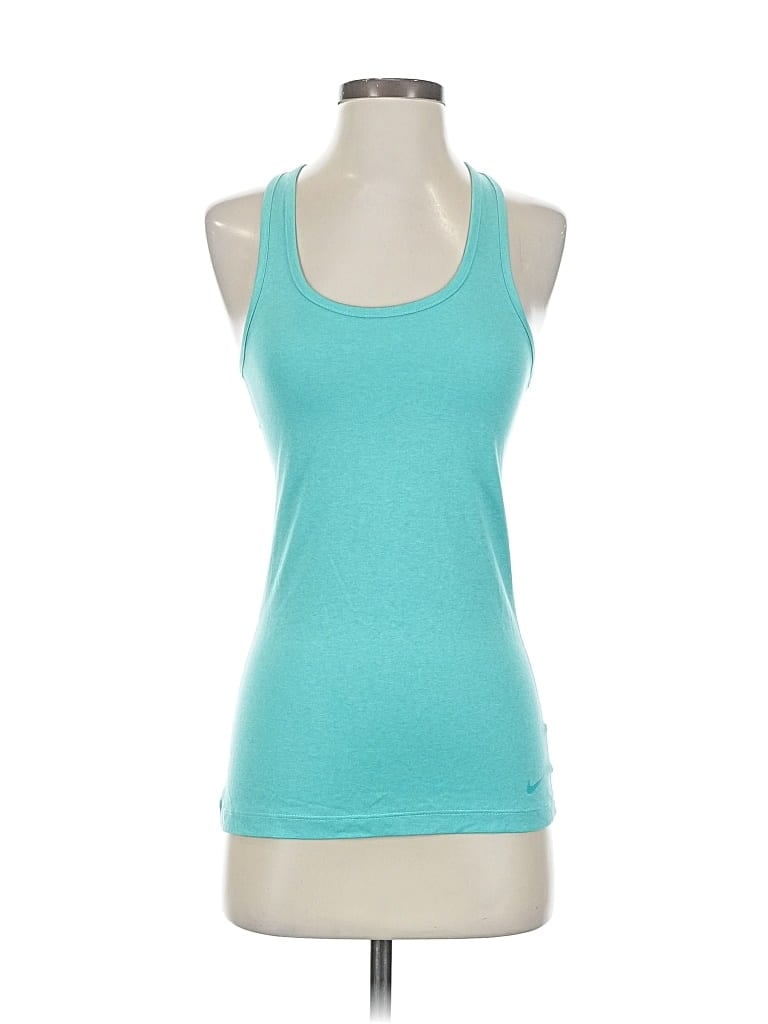 Pre-owned Nike Active Tank Top In Blue