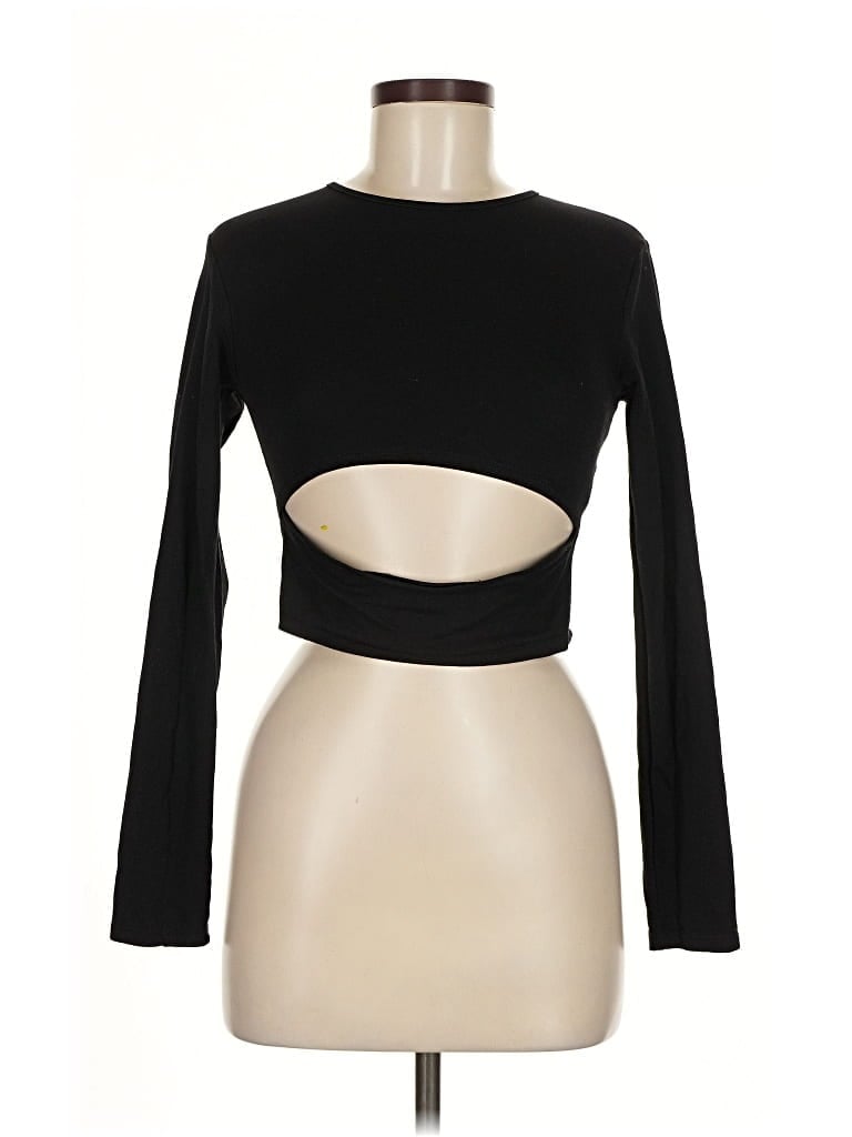 Pre-owned Adika Long Sleeve T-shirt In Black