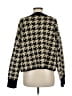 Max Studio Houndstooth Black Pullover Sweater Size M - photo 2