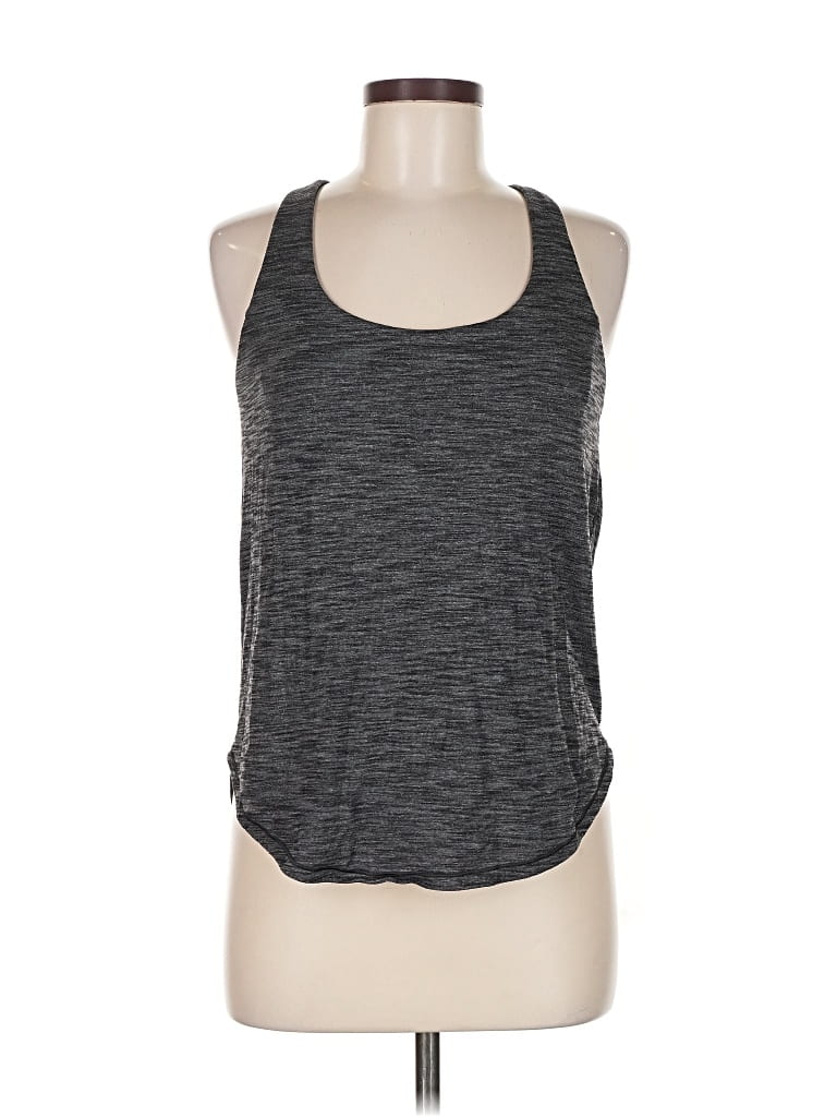 Pre-owned Lululemon Athletica Active Tank Top In Gray