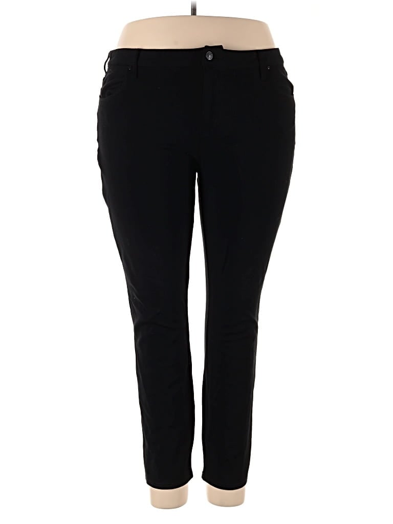 Pre-owned Chico's Active Pants In Black