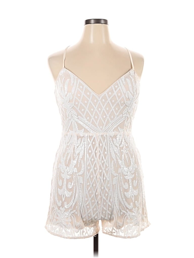 Pre-owned Lulus Cocktail Dress In White