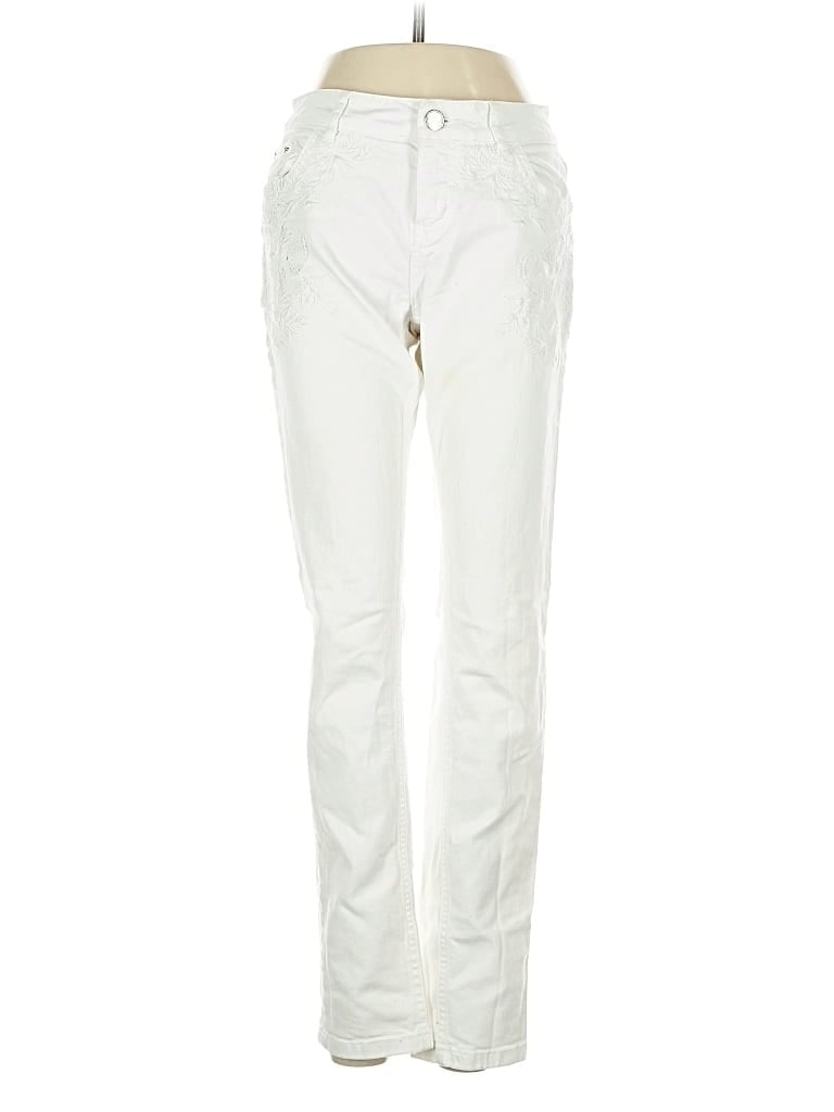 Pre-owned Maje Jeans In White
