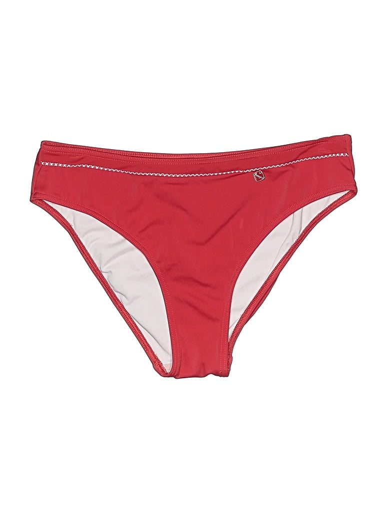 Pre-owned Freya Swimsuit Bottoms In Red