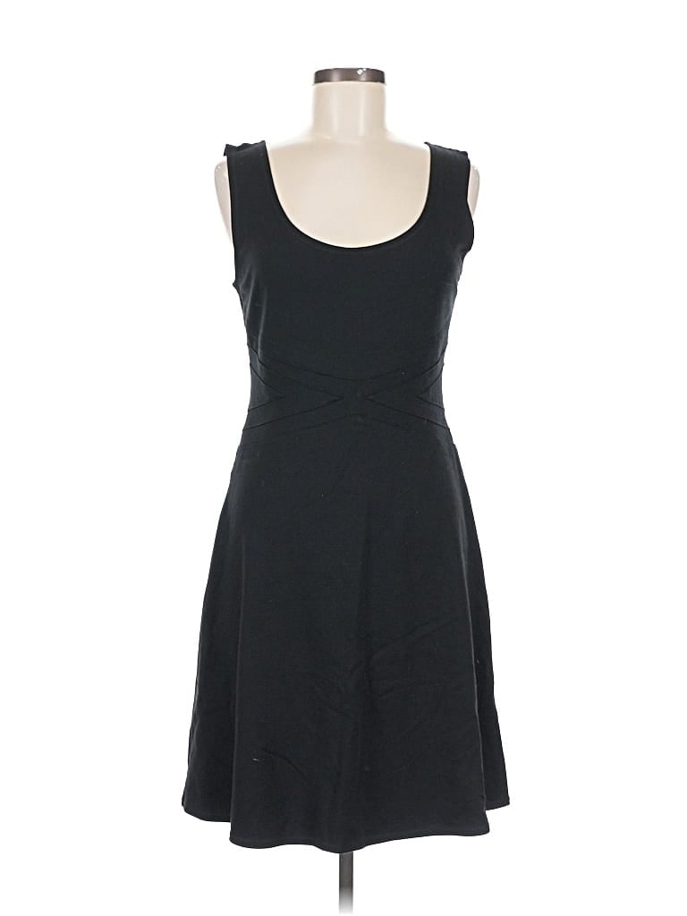 Pre-owned Max Studio Casual Dress In Black
