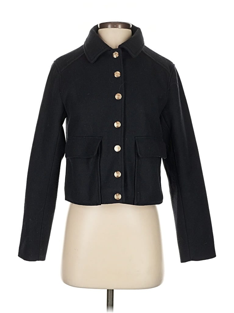 Pre-owned Zara Jacket In Black