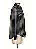 Ann Taylor Stripes Black Long Sleeve Blouse Size XS - photo 4