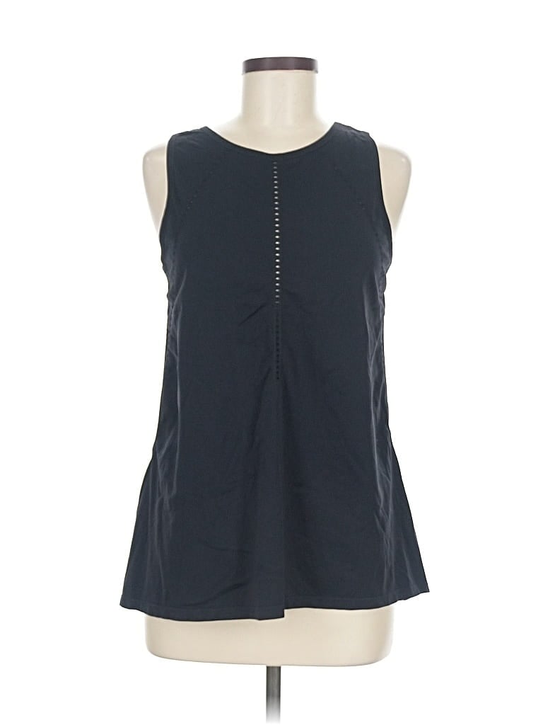 Pre-owned Athleta Sleeveless T-shirt In Blue