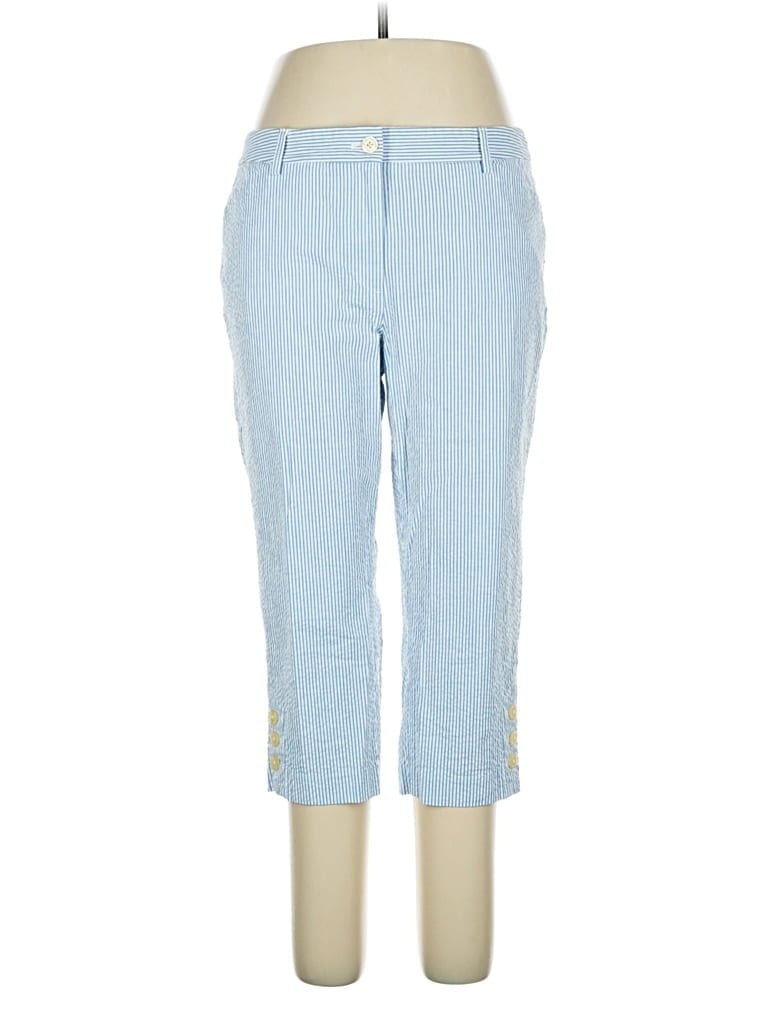 Pre-owned Talbots Outlet Casual Pants In Blue