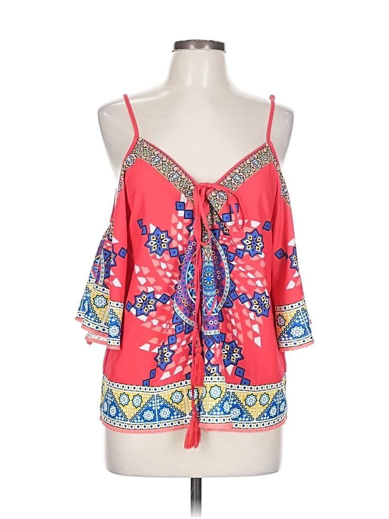 Pre-owned Flying Tomato Sleeveless Blouse In Red