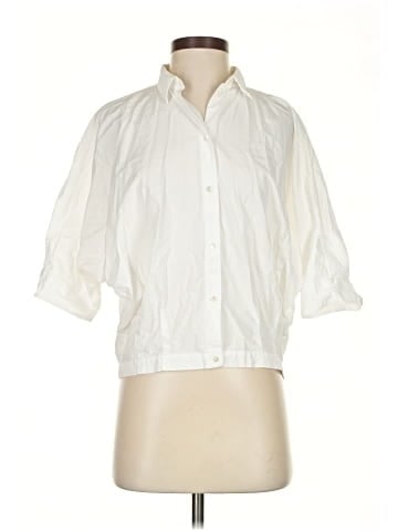 J Brand 3/4 Sleeve Button-Down Shirt (view 1)