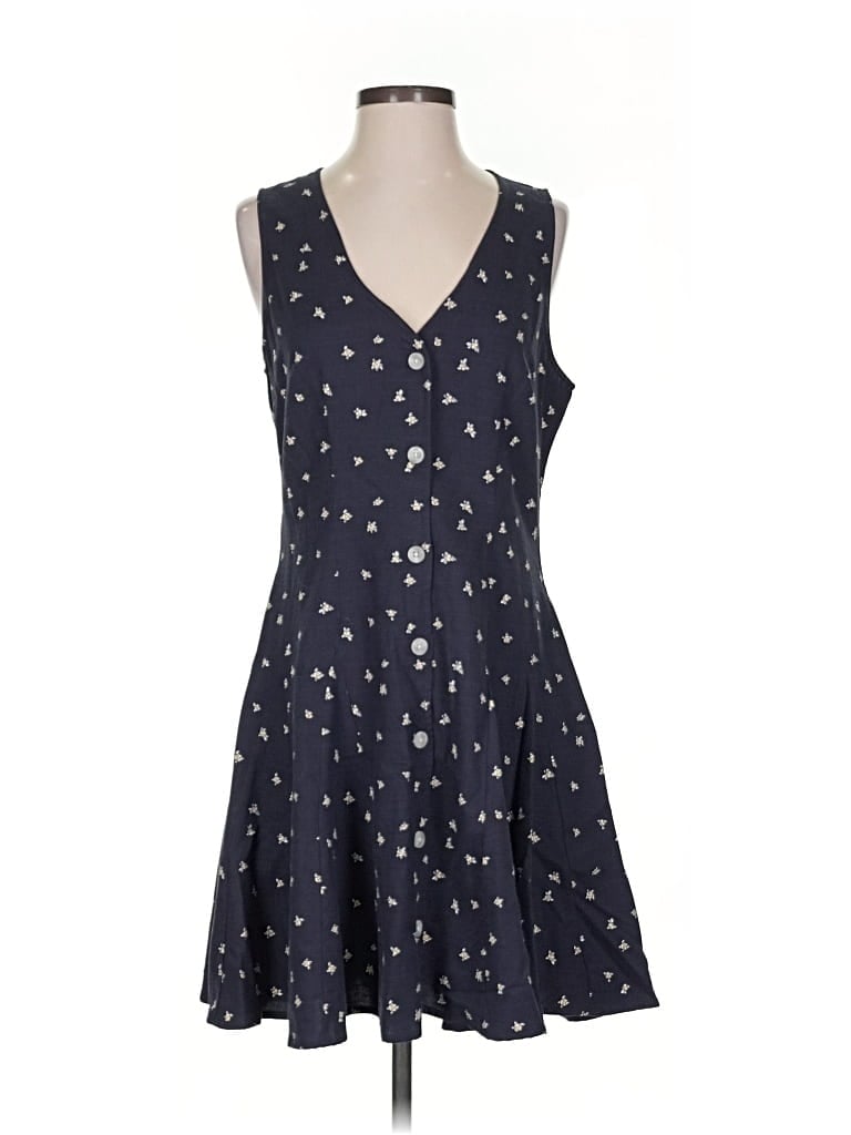 Pre-owned Universal Thread Casual Dress In Blue