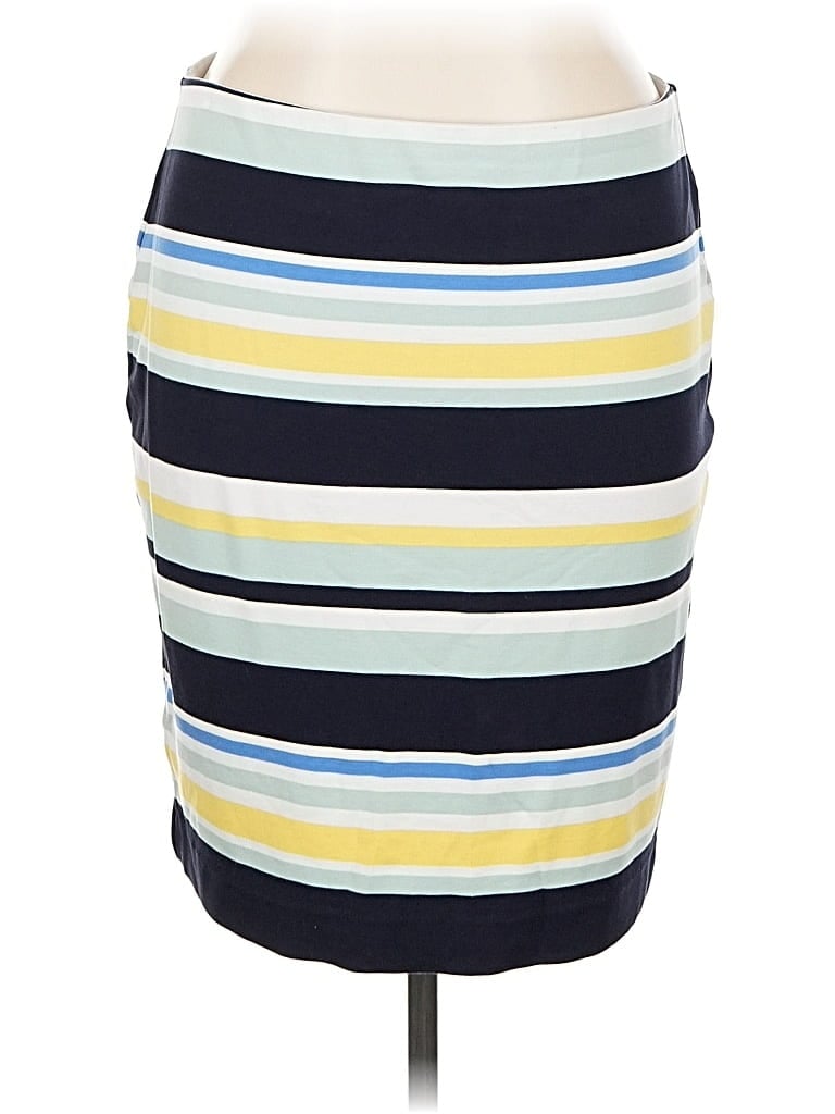 Pre-owned Ann Taylor Factory Casual Skirt In Blue