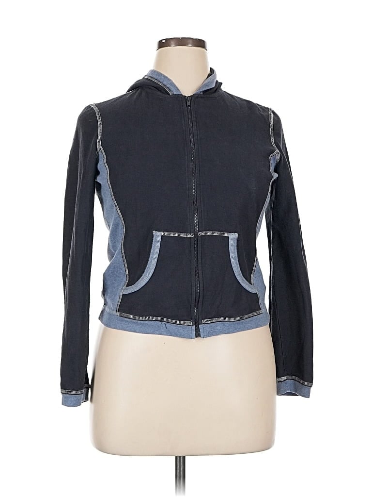 Pre-owned Arizona Jean Company Zip Up Hoodie In Blue