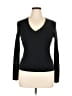 Evie Black Pullover Sweater Size XL - photo 1