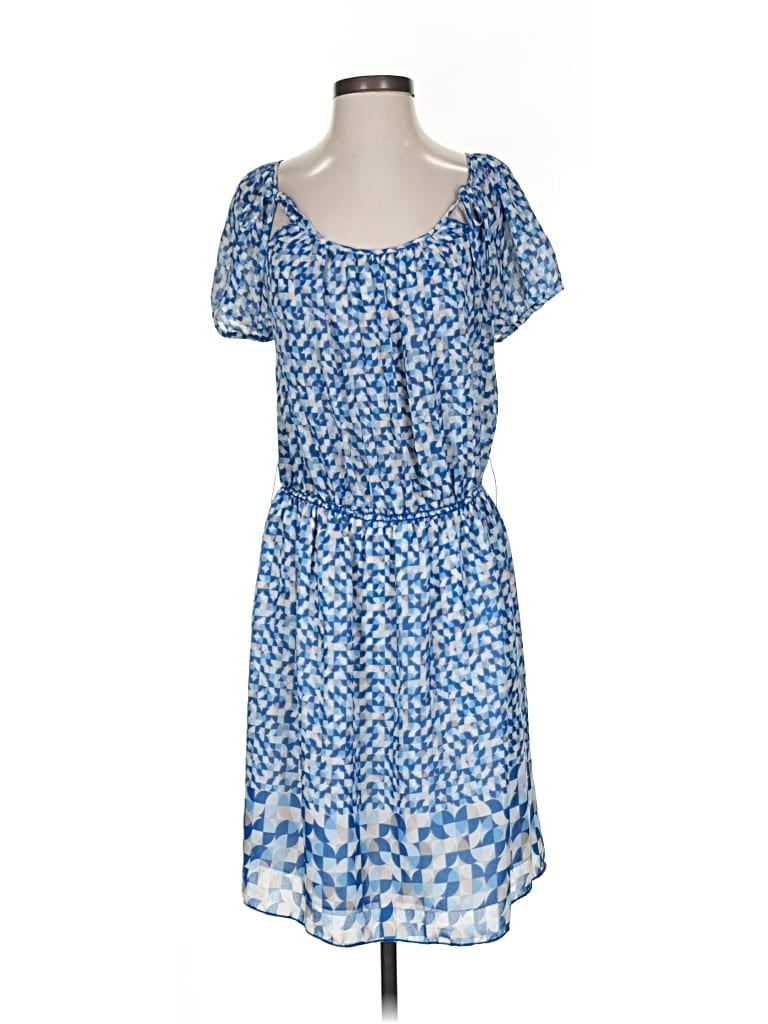 Pre-owned Max Studio Casual Dress In Blue