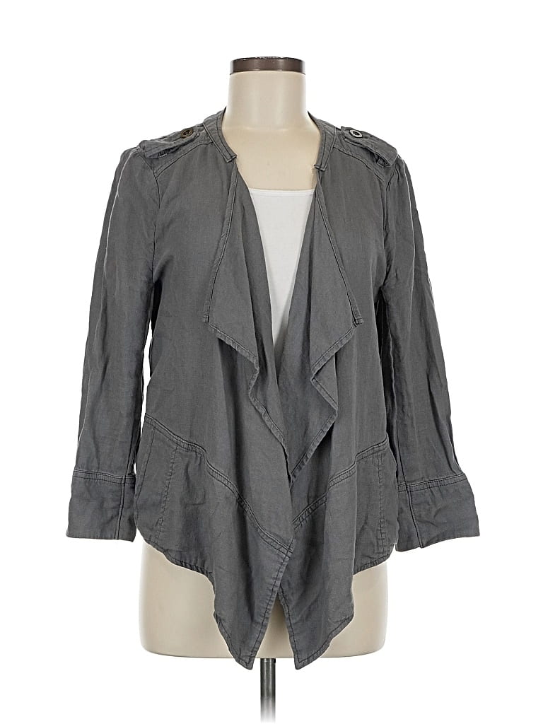 Pre-owned Daughters Of The Liberation Cardigan Sweater In Gray