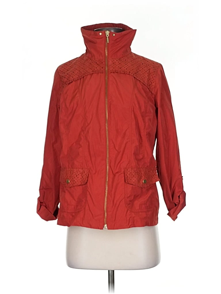 Pre-owned Zenergy By Chico's Jacket In Red