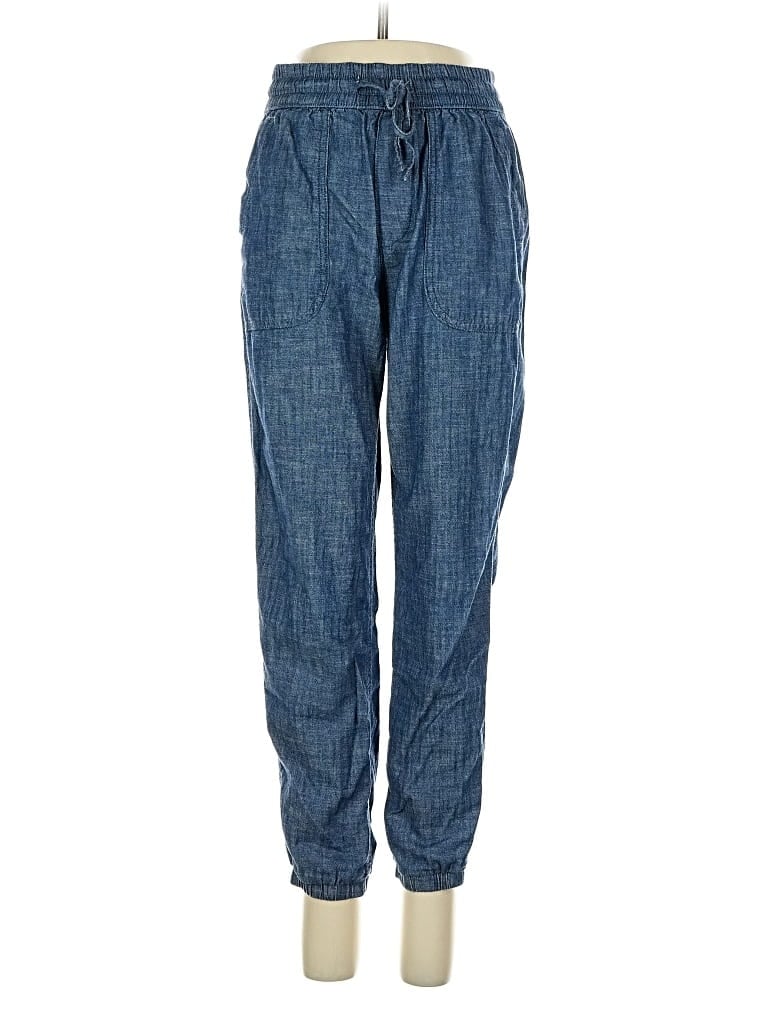 Pre-owned Gap Casual Pants In Blue