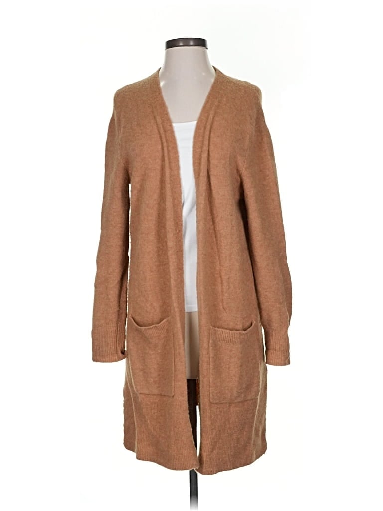 Pre-owned Madewell Cardigan Sweater In Brown
