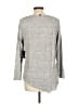 Simply Vera Vera Wang Metallic Silver Pullover Sweater Size L (petite) - photo 2