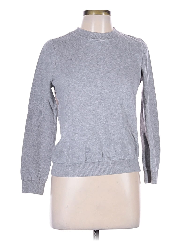 Pre-owned Modcloth Sweatshirt In Gray