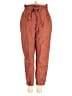 Love And Confuse Brown Orange Casual Pants Size XS (estimated) - photo 1