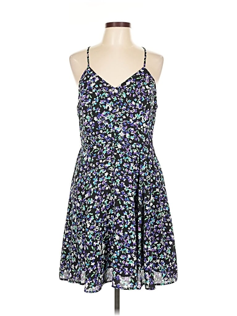 Pre-owned Express Cocktail Dress In Purple