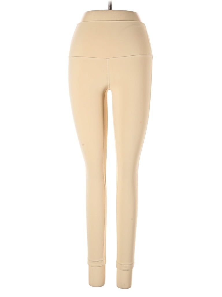 Pre-owned Lululemon Athletica Active Pants In White