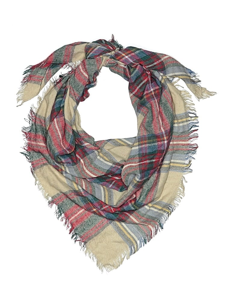 UNBRANDED Pre-owned Scarf In Brown
