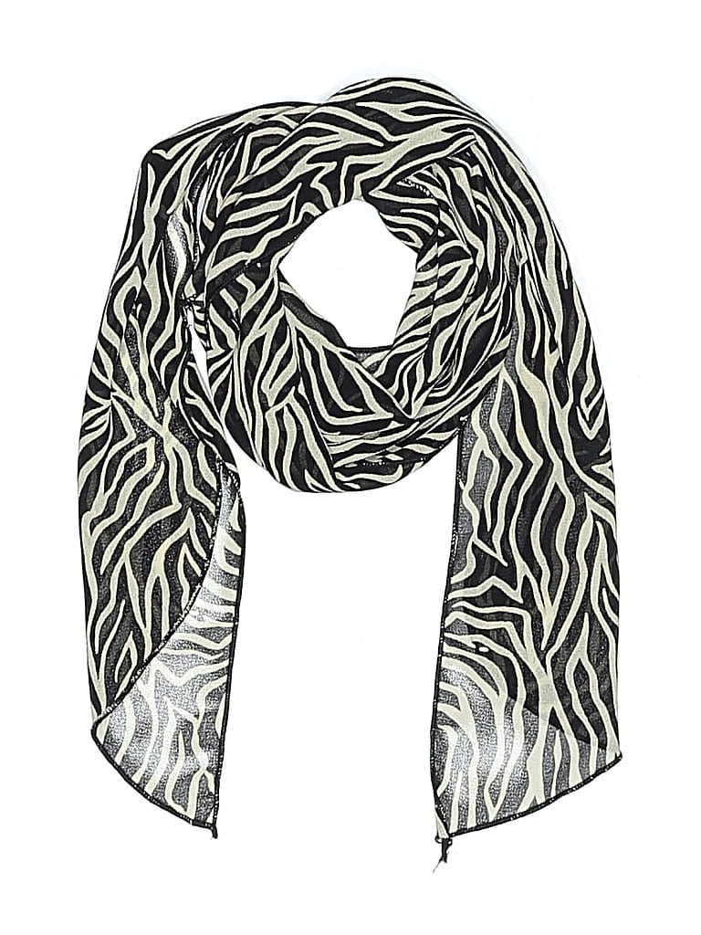 Pre-owned Unbranded Scarf In Black