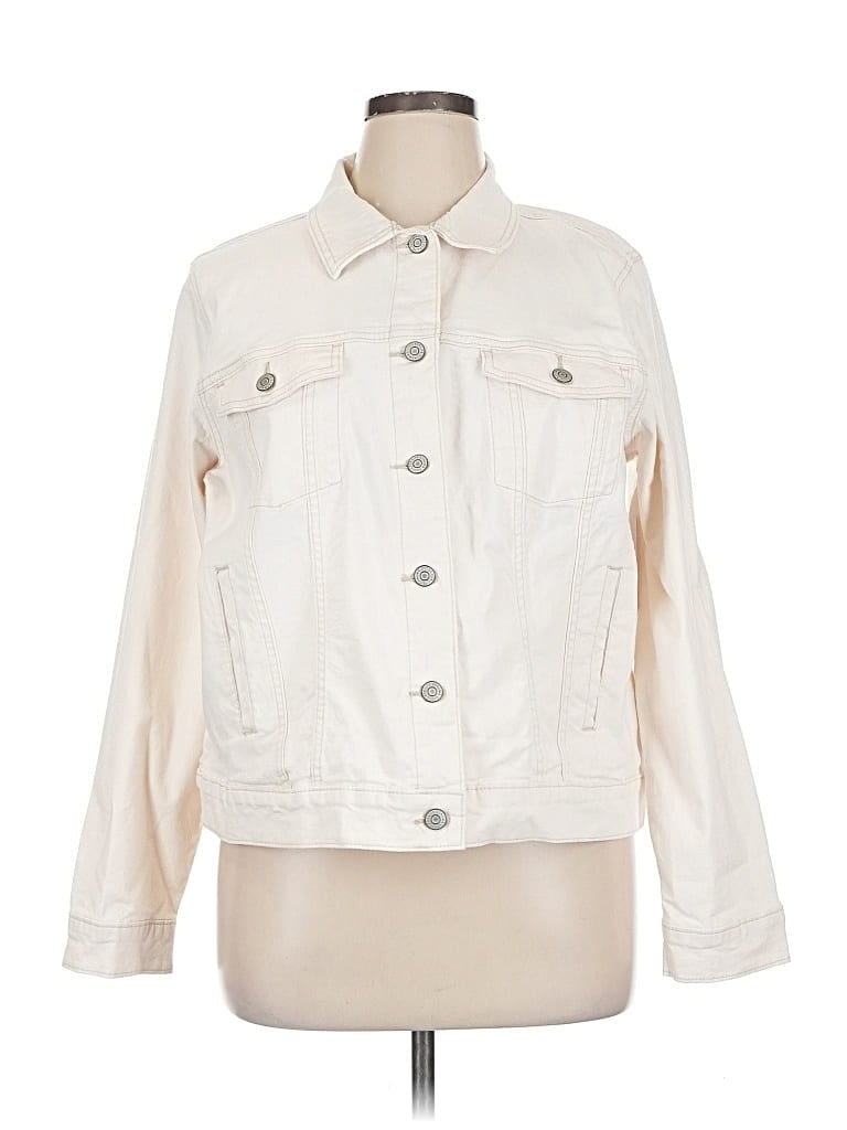 Pre-owned Sonoma Goods For Life Jacket In White