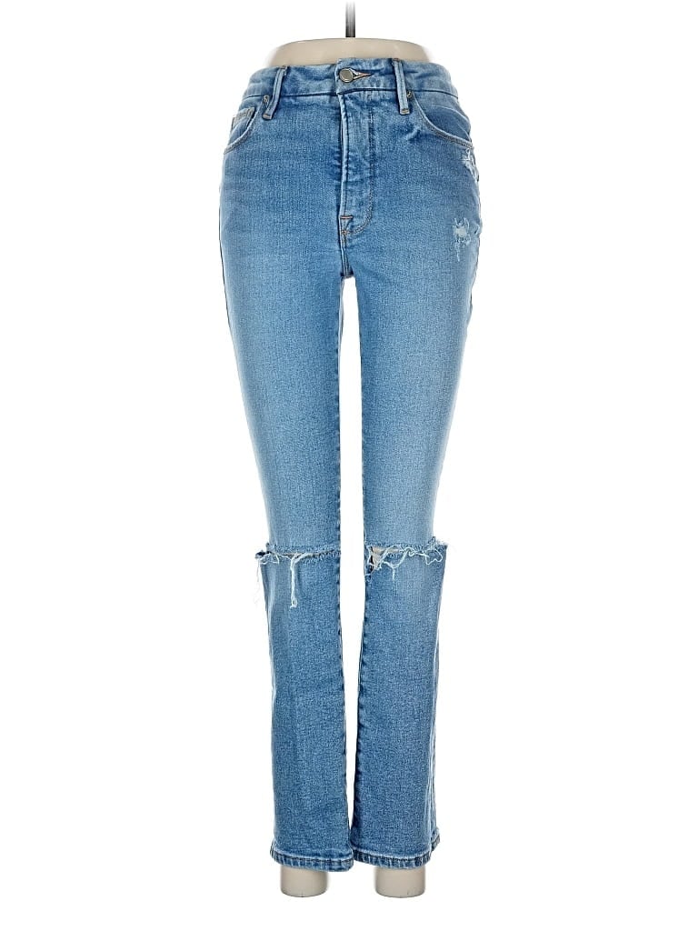 Pre-owned Good American Jeans In Blue