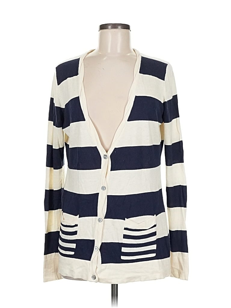 Pre-owned Remain Birger Christensen Cardigan Sweater In White