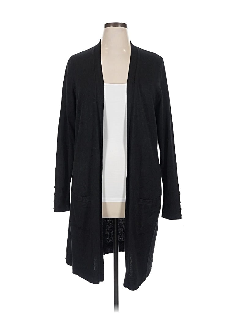 Pre-owned Verve Ami Cardigan Sweater In Black