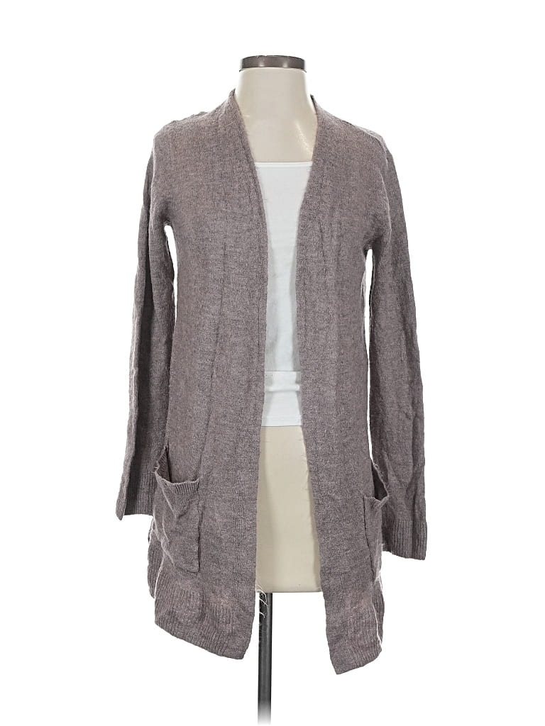 Pre-owned Unbranded Cardigan Sweater In Gray