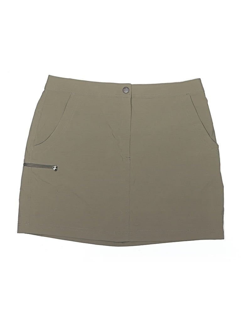 Pre-owned L.l.bean Skort In Brown