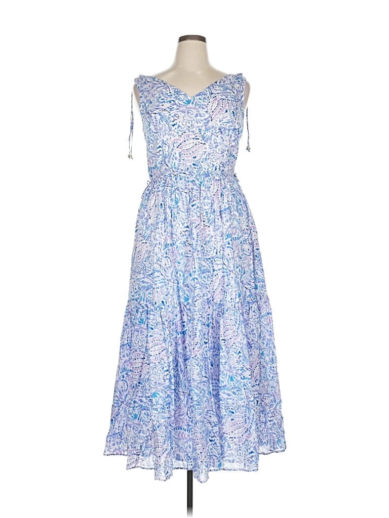 Pre-owned Talbots Casual Dress In Blue