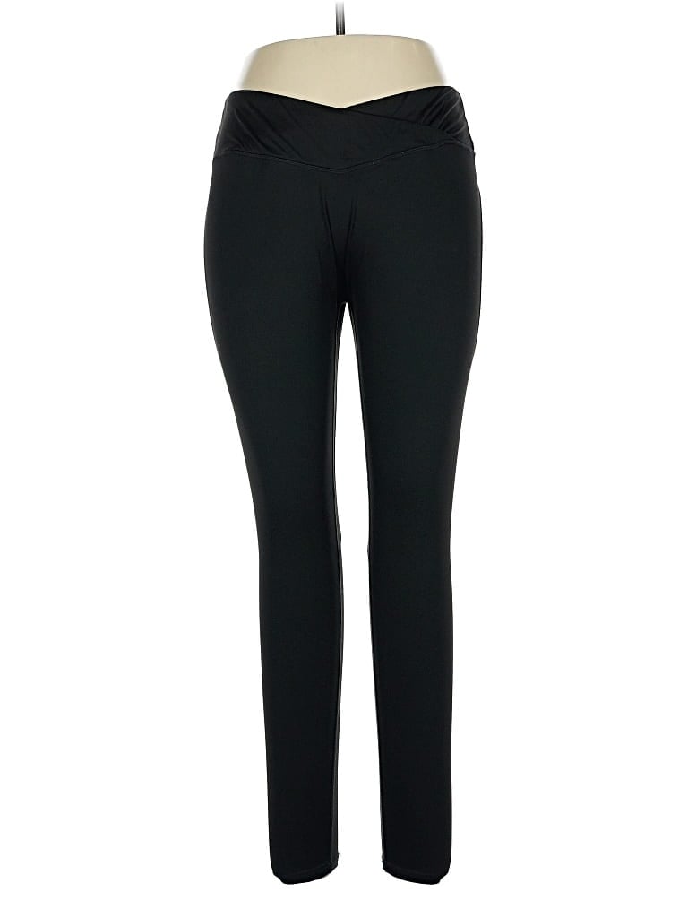 Pre-owned Unbranded Active Pants In Black
