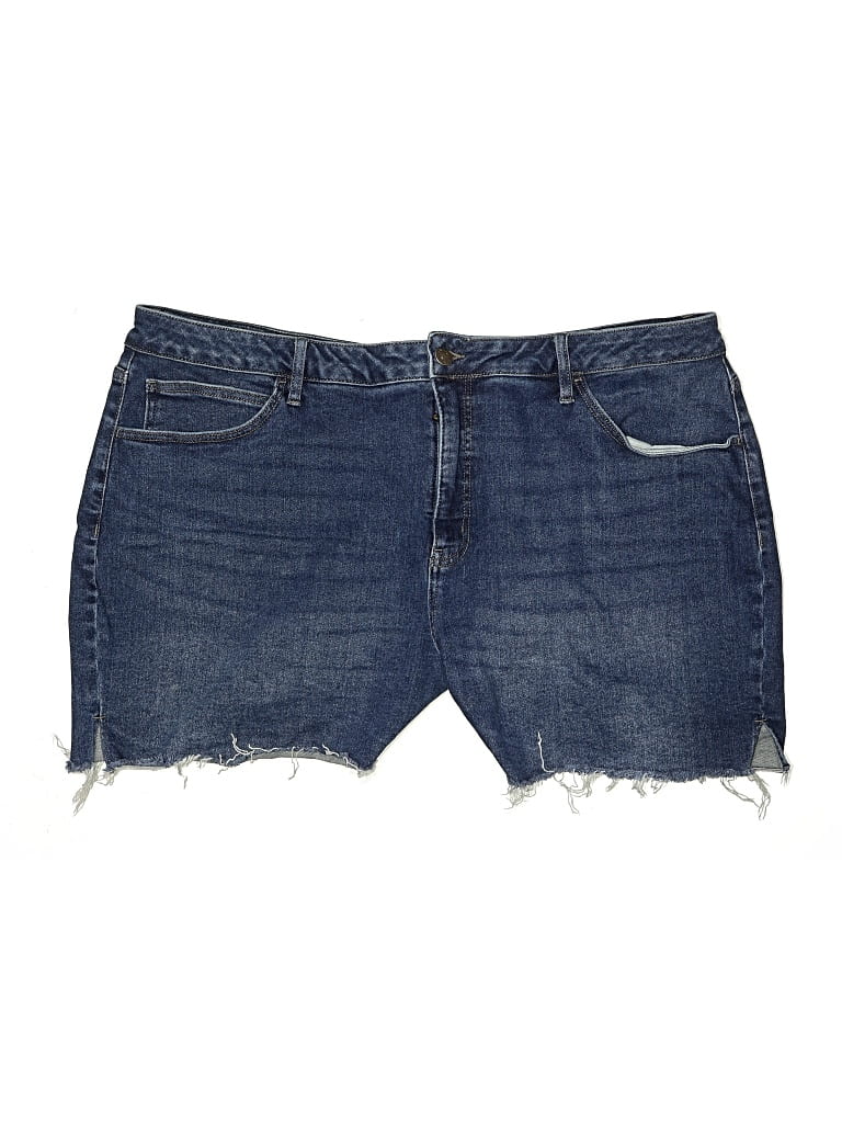 Pre-owned Ava & Viv Denim Shorts In Blue
