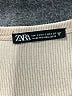 Zara Solid Tan Cocktail Dress Size S - photo 7