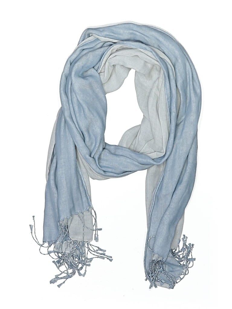 Pre-owned Unbranded Scarf In Blue
