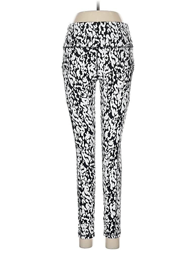 Pre-owned Assorted Brands Leggings In Silver