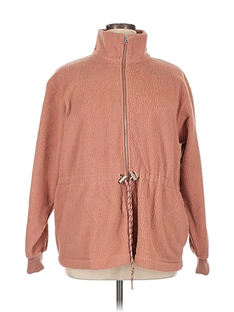 Pre-owned Universal Thread Zip Up Hoodie In Brown