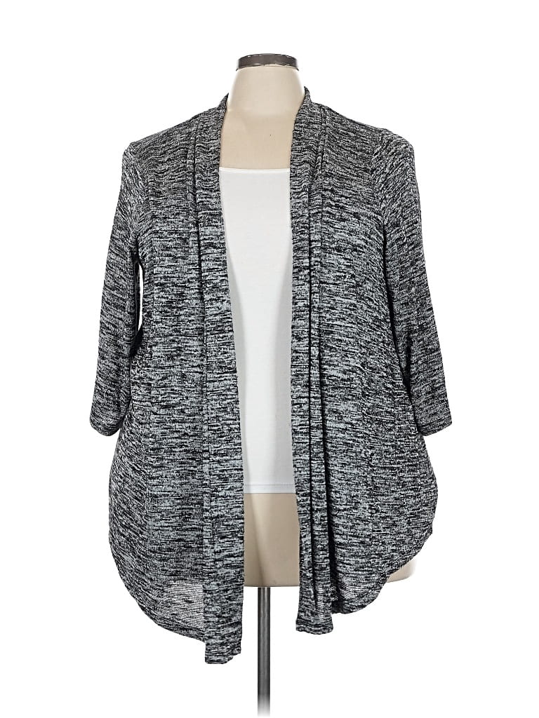 Pre-owned Torrid Cardigan Sweater In Gray